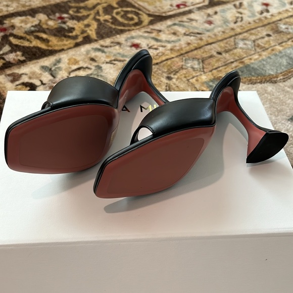 Amina Muaddi Brand New heals in Box - Picture 4 of 7